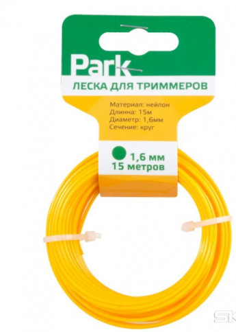 Леска Park 1.6мм 15м круг 990594