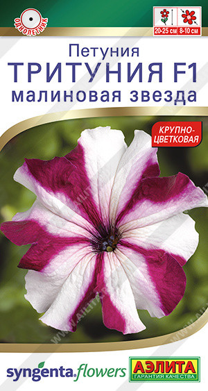 Петуния Тритуния F1 МАЛИНОВАЯ ЗВЕЗД