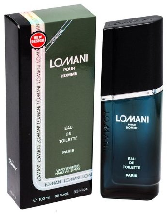 Lomani 100мл муж в короб.серый