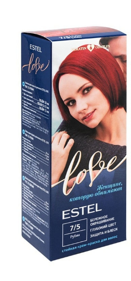 Эстель Love крем-краска 7/5 рубин