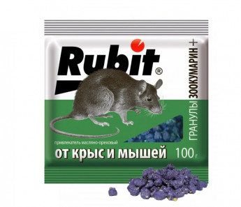 Зоокумарин гранулы 100гр РЭТ RUBIT