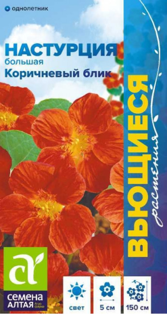 Настурция Коричневый Блик Сем.Алтая