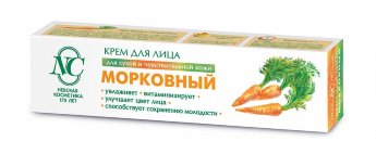 Нк морковный крем д/лица 38г