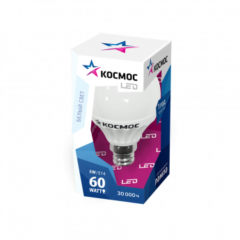 Лампа КОСМОС ЭКОН.LED 7.5W GL E1430