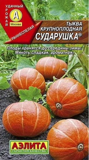 Тыква Сударушка крупн.Аэлита