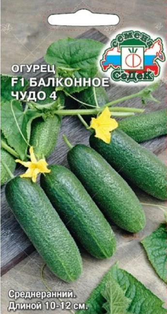 Огурец Балконное Чудо 4 Седек