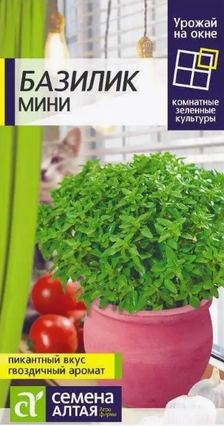 Зелень Базилик Мини Сем.Алтая