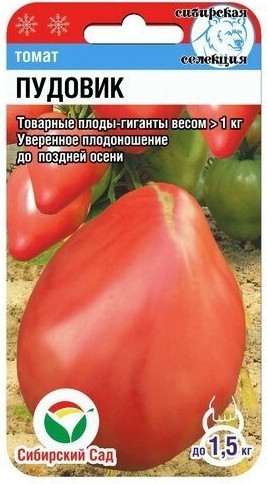 Томат Пудовик Сиб.Сад