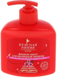 Красная лин интим.мыло 300мл Чайн.д