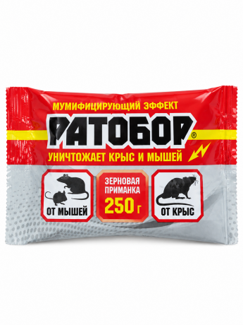 РАТОБОР ЗЕРНО мумиф.эффект 200г ВХ